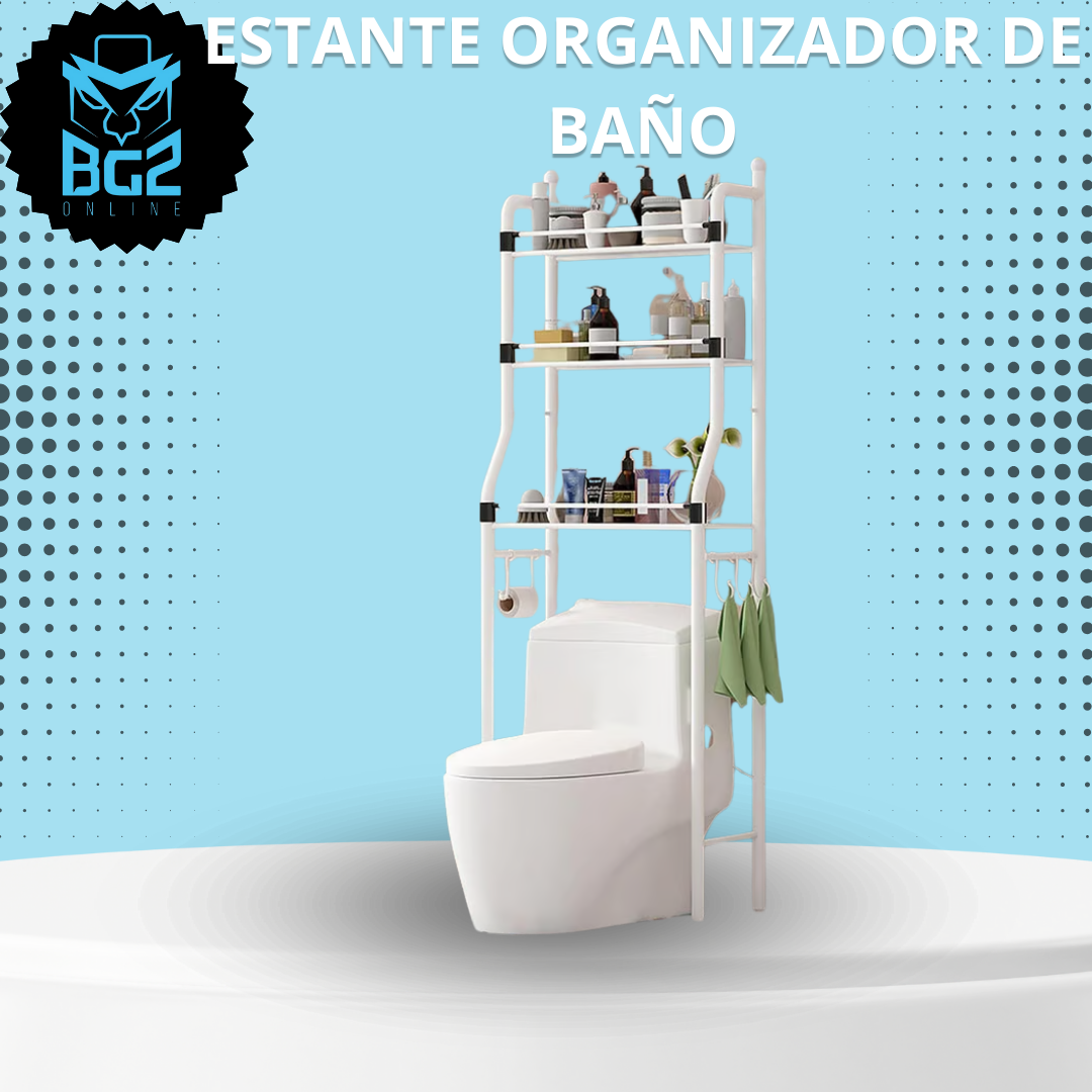 ESTANTE ORGANIZADOR DE BAÑO